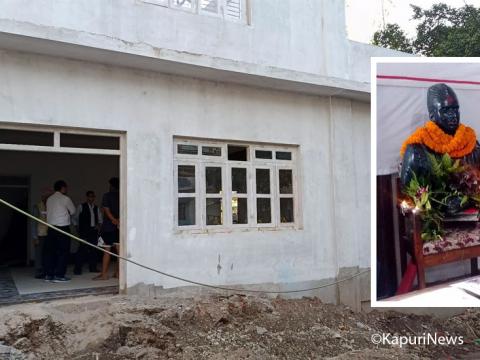 ऐतिहासिक मोती स्मृति भवन अब मोती स्मृति सभाहलको रूपमा तयारी हुँदै ऐतिहासिक मोती स्मृति भवन अब मोती स्मृति सभाहलको रूपमा तयारी हुँदै